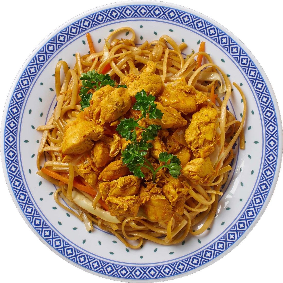 Mah Meh mit Poulet Curry - Kilin Palast China Food in Lachen 